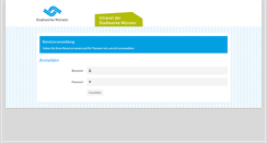 Desktop Screenshot of intranet.stadtwerke-muenster.de